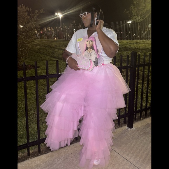 Light Pink Tulle pants - Picture 4 of 5